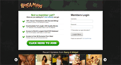 Desktop Screenshot of members.bangamidget.com