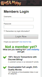 Mobile Screenshot of members.bangamidget.com