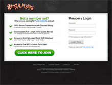 Tablet Screenshot of members.bangamidget.com